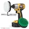 Drill Brush Power Scrubber By Useful Products 5 in W 5 in L Brush, Variety 4in-S-GW-QC-DB - alternate 3